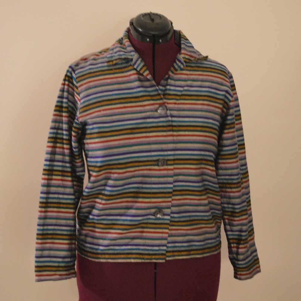 Chico's Jacket/Blouse Sz 0